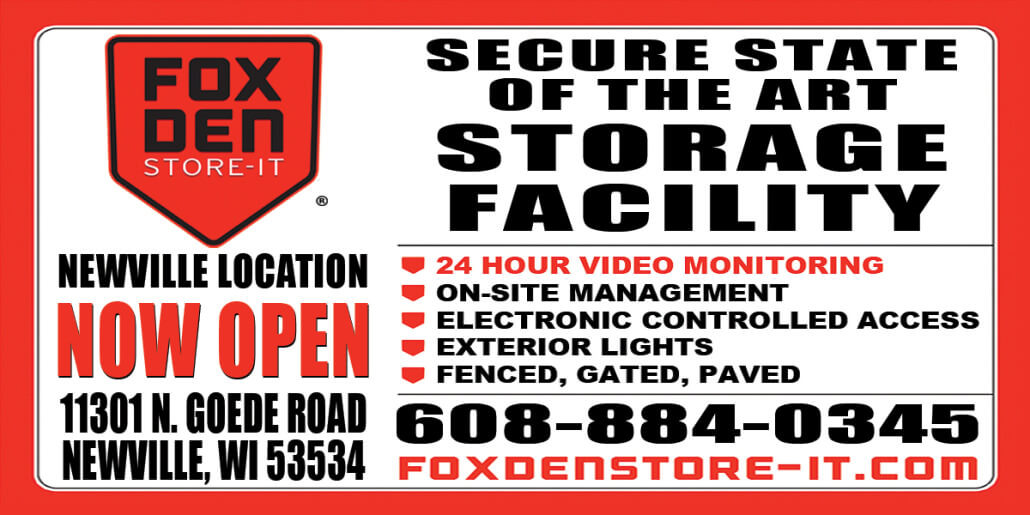 Secure Storage Facility sign