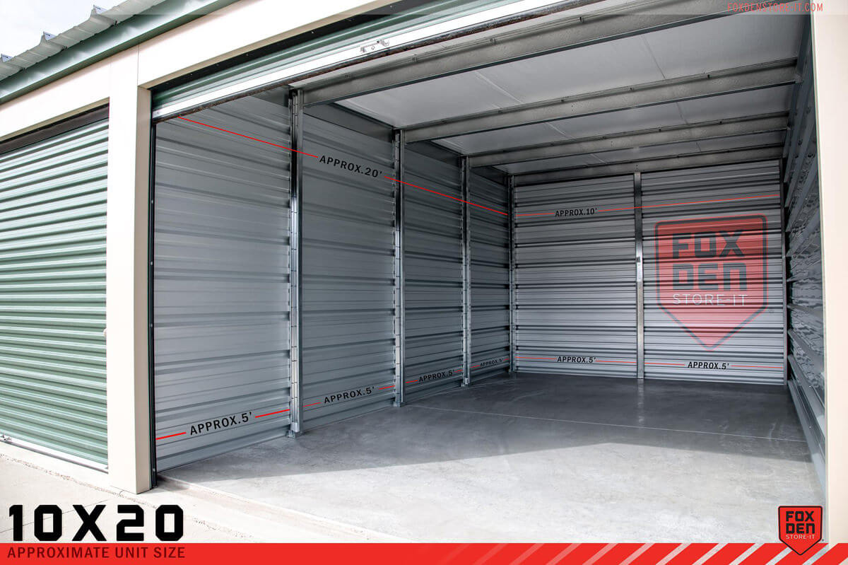 10 x 20 Storage Unit in Moon Meadows, Rapid City, SD