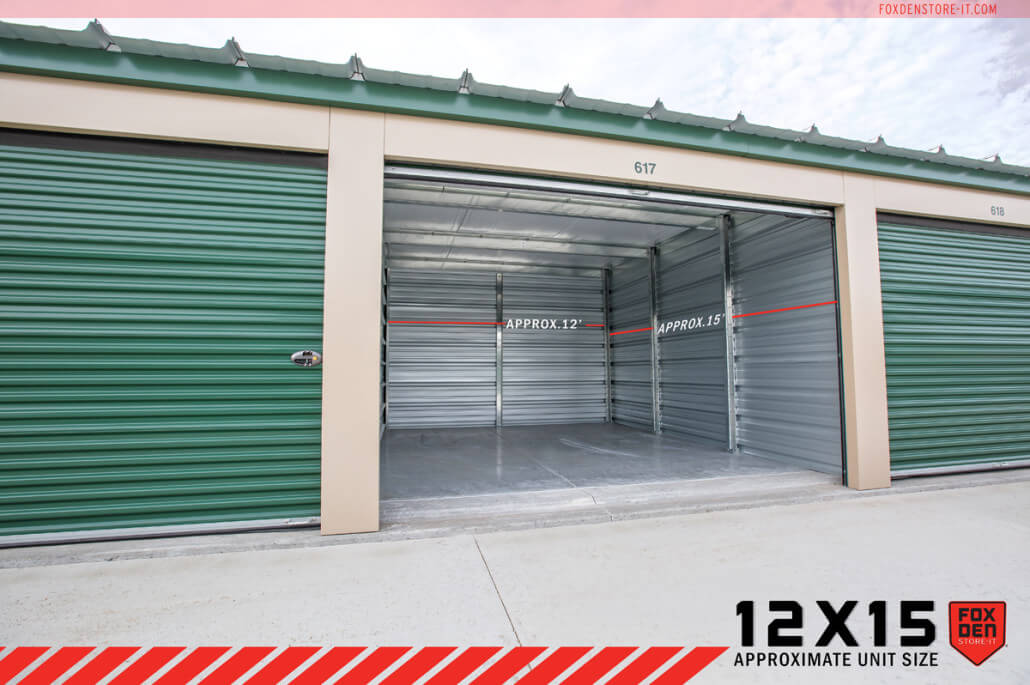 12 x 15 Storage Unit in Janesville, WI on HWY 14