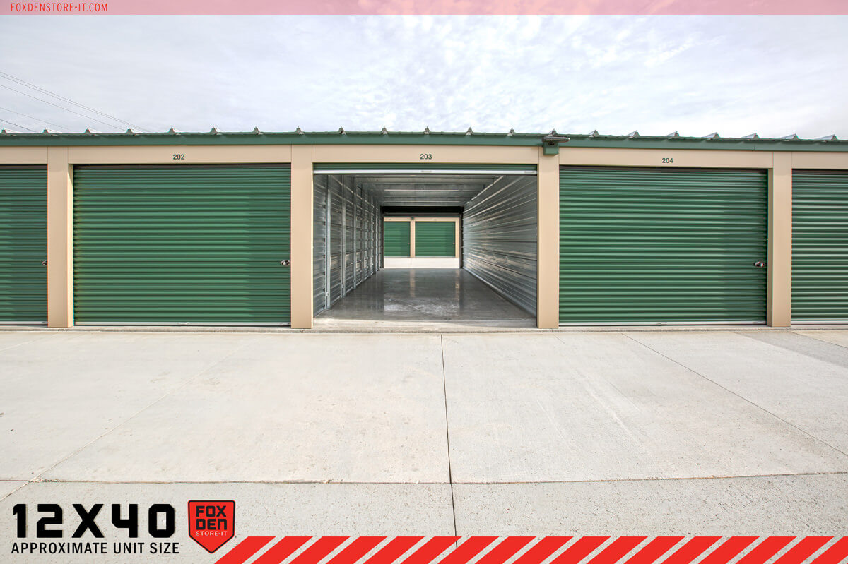 12 x 40 Storage Unit in Edgerton, WI