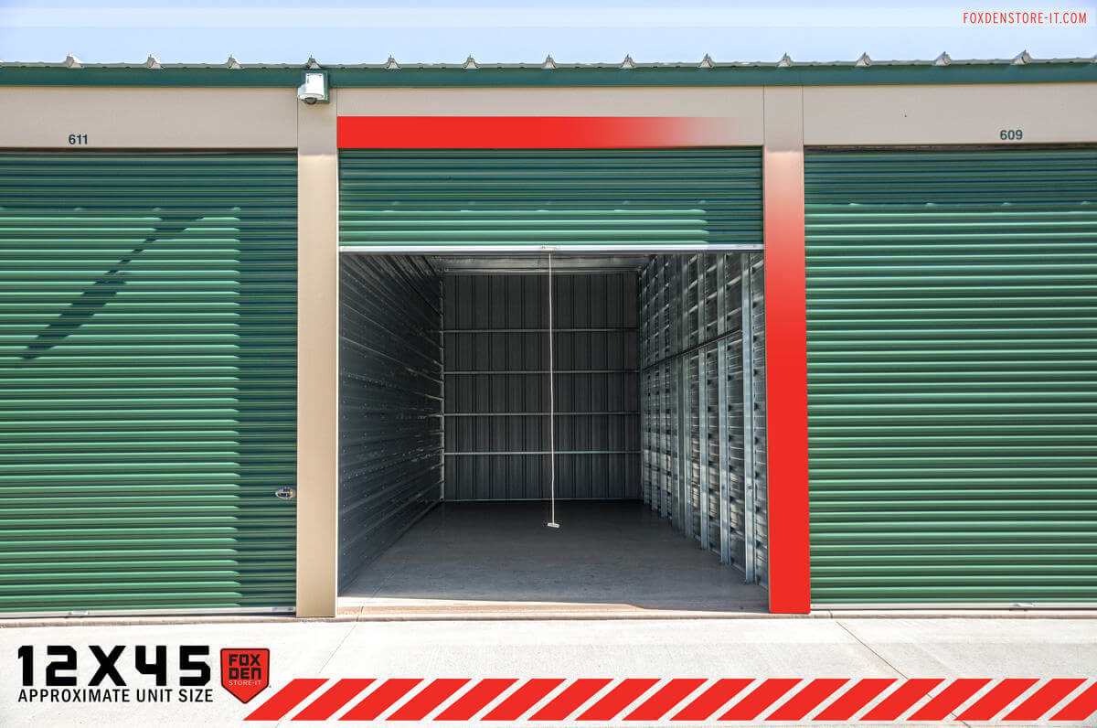 12' x 45' storage unit in Summerset, SD