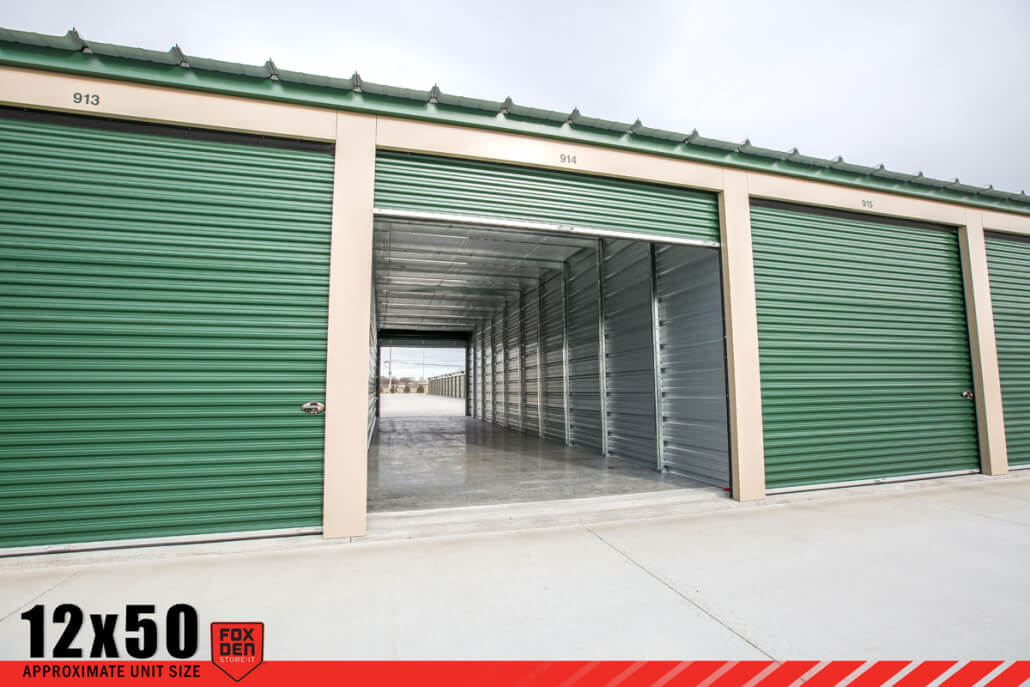 12 x 50 Storage Unit in Janesville, WI on HWY 51